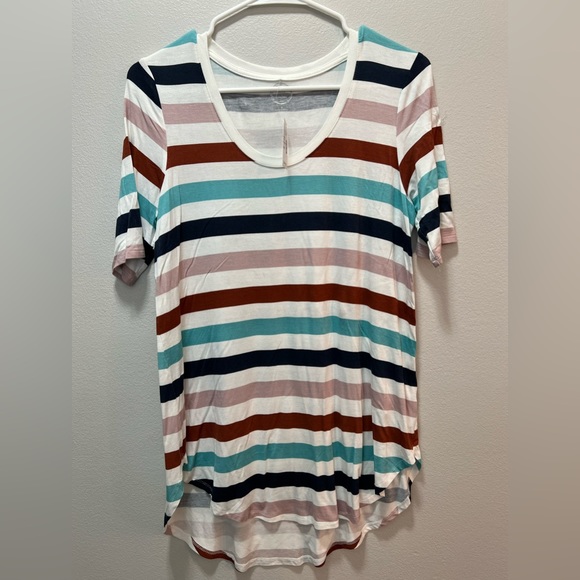 24/7 Maurices New with tags, scooped neck striped long shirt - Picture 2 of 5